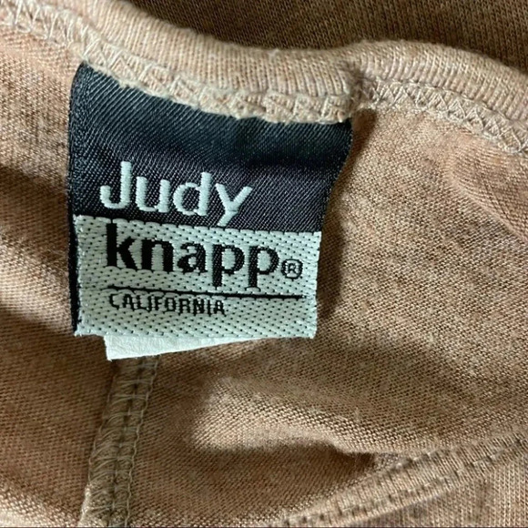 Judy Knapp VTG L brown/white tie dyed Dress - Picture 6 of 7